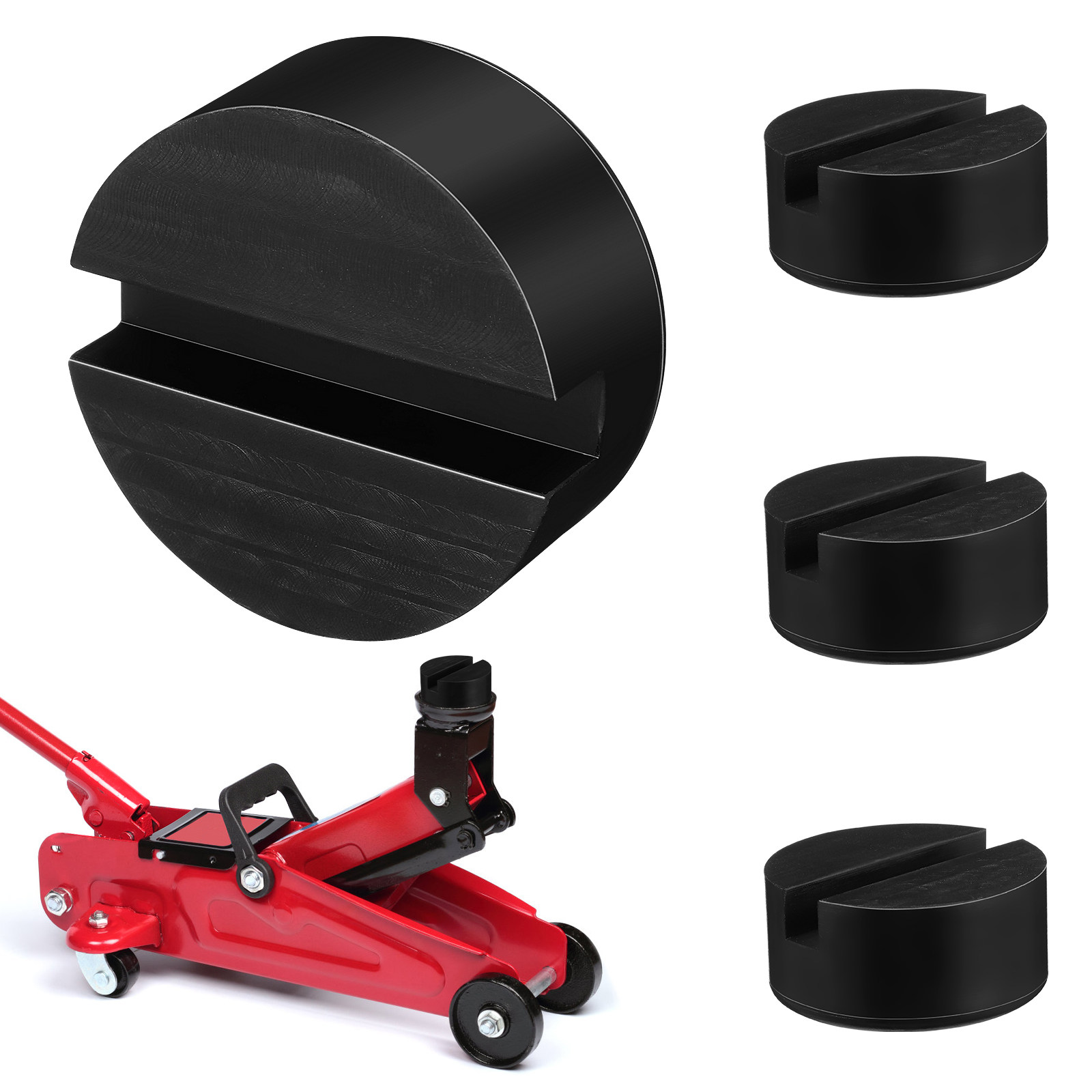 Car Jack - 4 шт. резиновых блоков для подставок